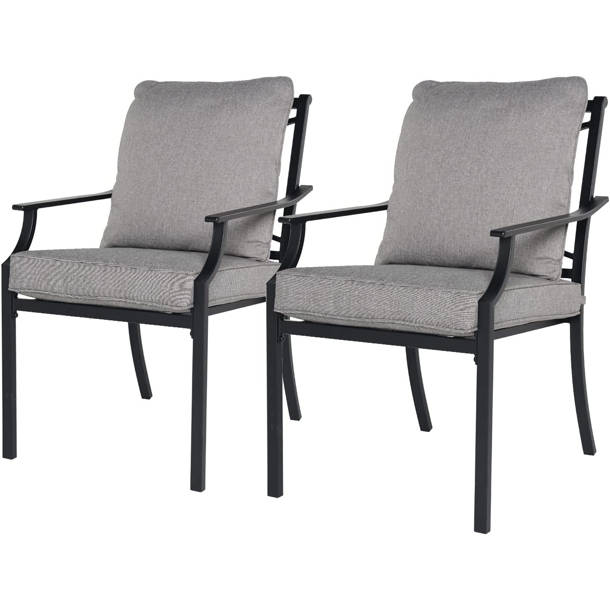 Lark Manor Mcgahan Patio Dining Armchair with Cushion & Reviews Wayfair